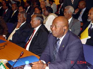 President Kabbah with other African Leaders at the AU summit